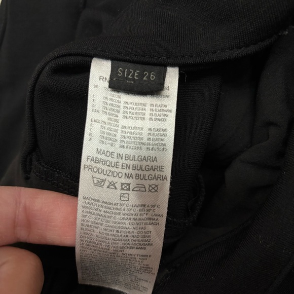 DIESEL BLACK MINI SKIRT - Picture 5 of 7